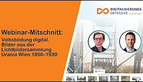 Youtube Video Vorschaubild zu Volksbildung digital. Bilder aus der Lichtbildersammlung Urania Wien 1890 - 1930
